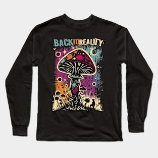 Trippy Mushroom Long Sleeve T-Shirt